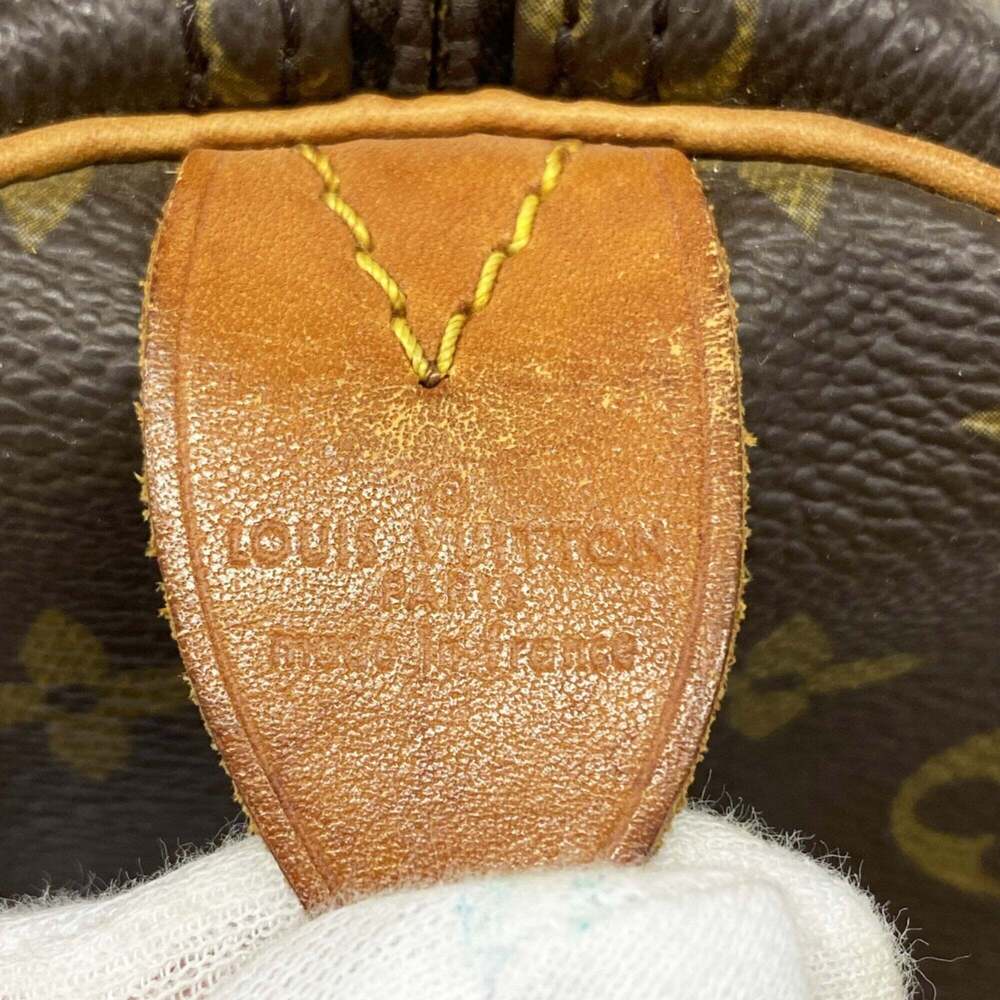 LOUIS VUITTON Brown Monogram Keepall 55 Boston Bag - Picture 5 of 13
